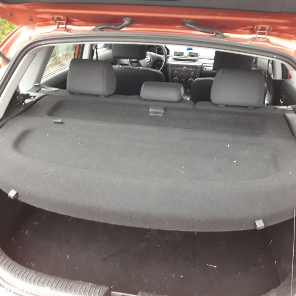 Mazd 3 BK 03-09 Drzwi tylne lewe z szyba  tył w kolor - 9