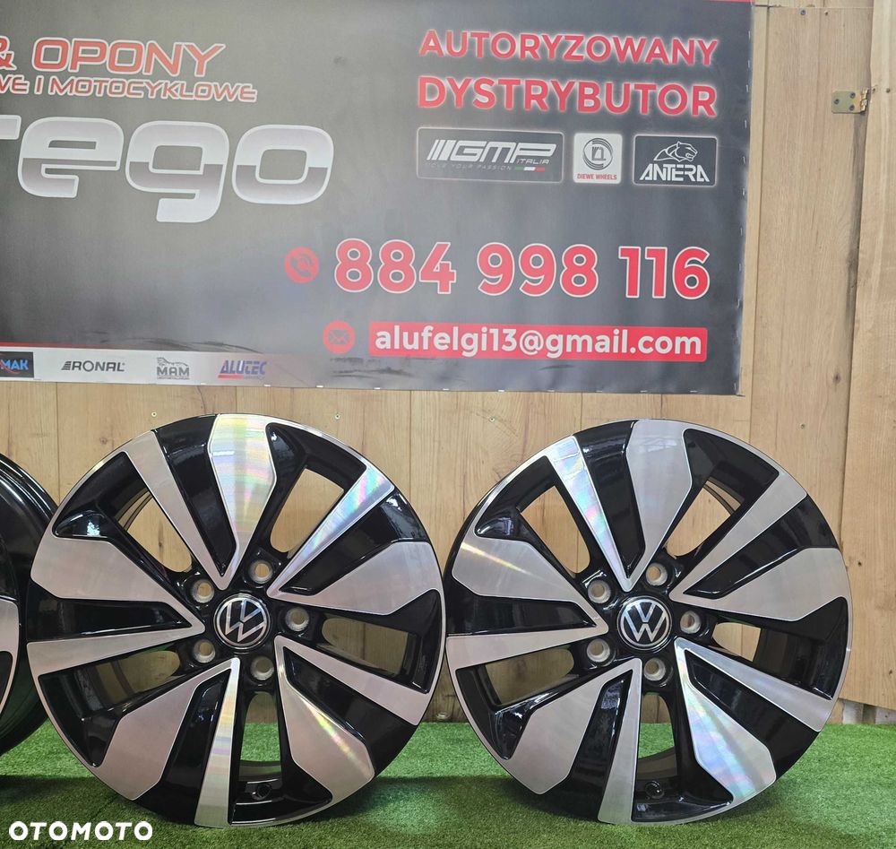 Nowe oryginalne alufelgi VW 16x5x112 - Beetle,Caddy,Golf,Passat, T-roc - 7