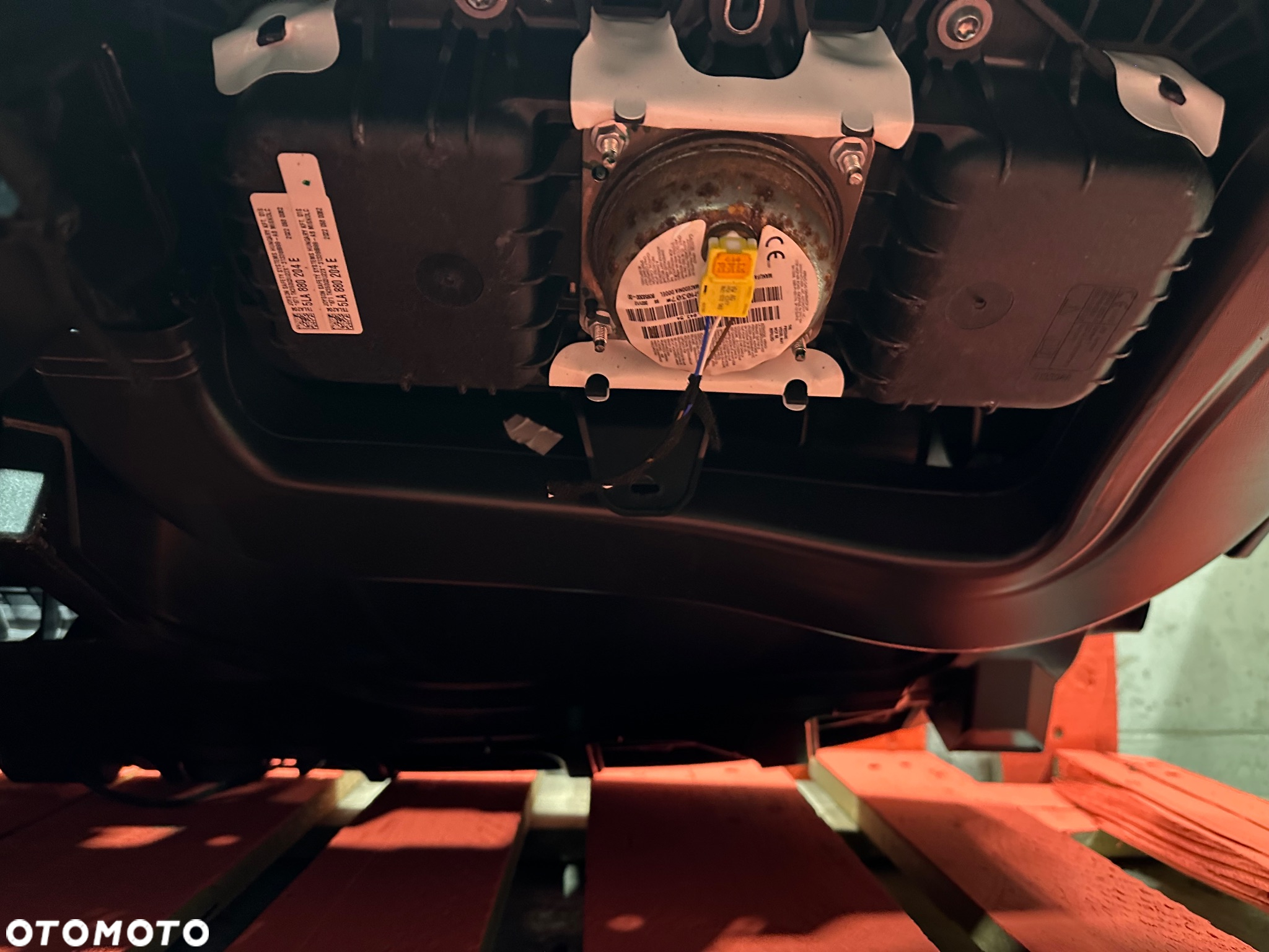 Volkswagen VW ID.4 Szary DESKA ROZDZIELCZA konsola kokpit pulpit poduszki airbag pasy KOMPLET ORYGINALNY - 6