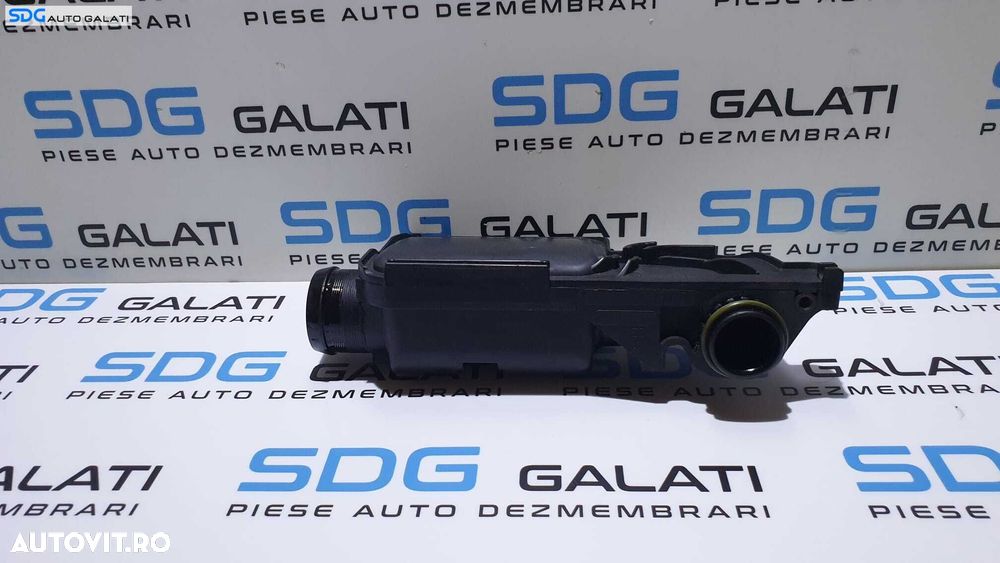 Conducta Tubulatura Filtru Galerie Admisie Aer Ford Fiesta 6 1.4 TDCI 2008 - 2018 Cod 9650712480 [D0499] - 6
