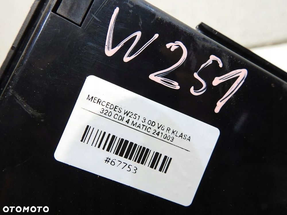 MODUŁ STEROWNIK SAM MERCEDES R W251 3.0 CDI A1645409262 A1645459532 - 2