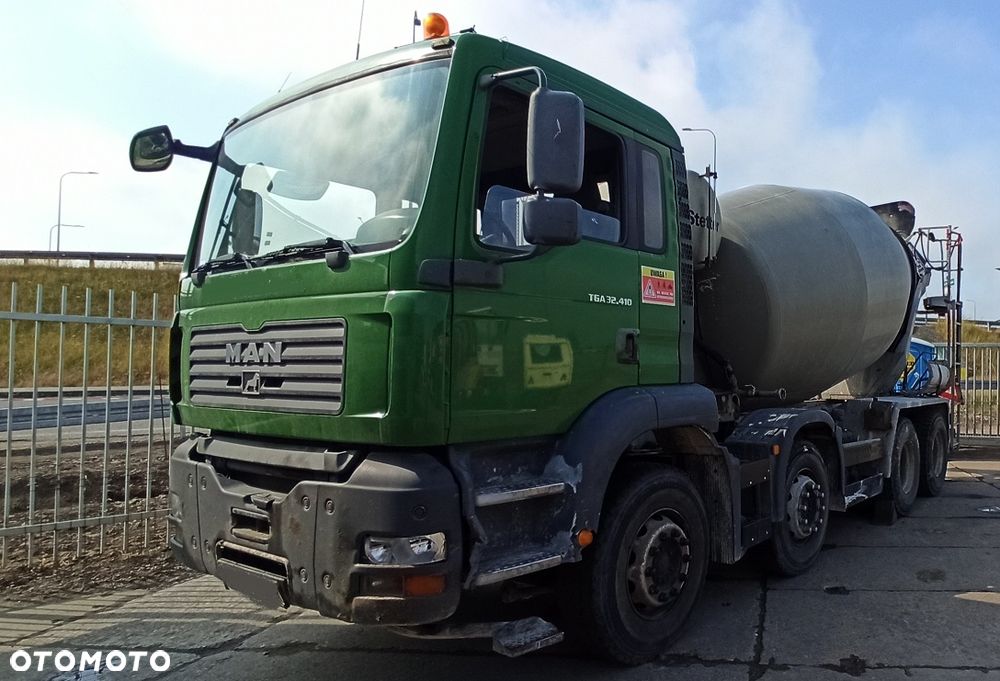 MAN TGA 32.410 8x4 STETTER 9m3 - 2