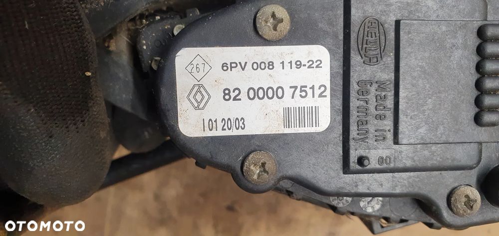 Pedał potencjometr gazu Renault Espace IV 8200007512 - 6