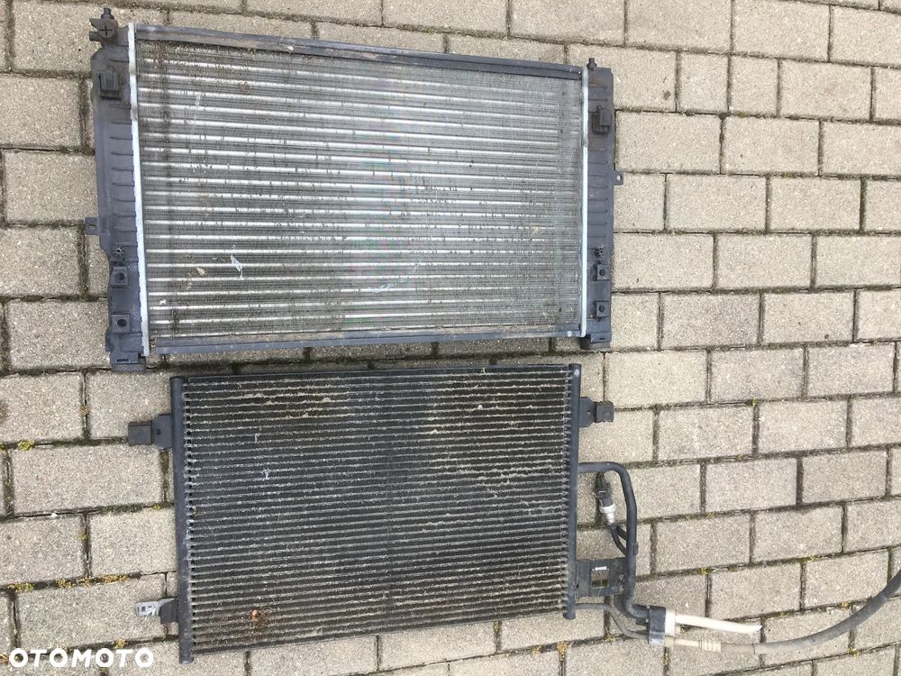 VW PASSAT B5 AUDI A4 1,6 1,8 1,9TDI Chłodnica Wody Klimatyzacji Lift - 1