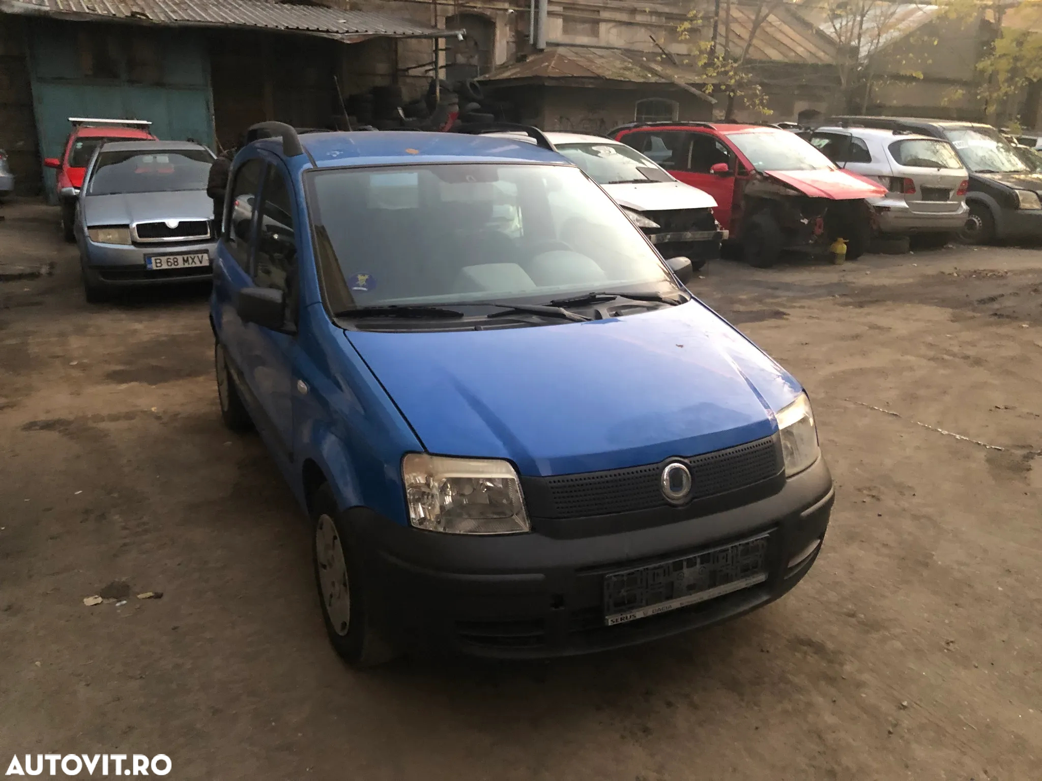 Far stanga/Far dreapta Fiat Panda 2006 faruri - 3