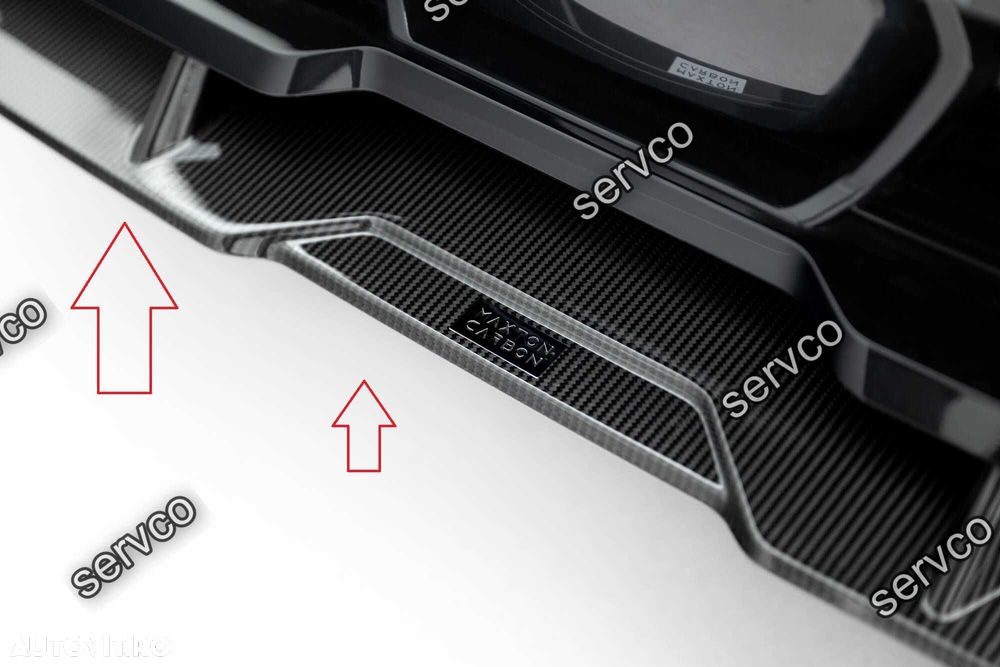 Prelungire bara fata Bmw X5 M F95 Facelift 2023- v6 - Maxton Carbon - 7