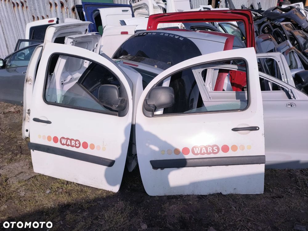 Renault Kangoo 3 II 08- drzwi lewe prawe przednie przód - 1