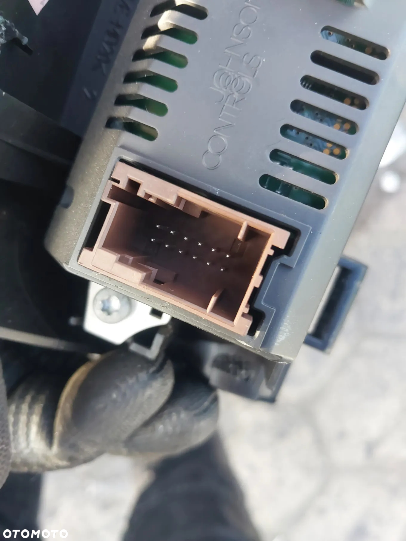 Wyświetlacz Peugeot 307 Lift FL 12 PIN radia zegar komputer ekran 96524732XT - 2