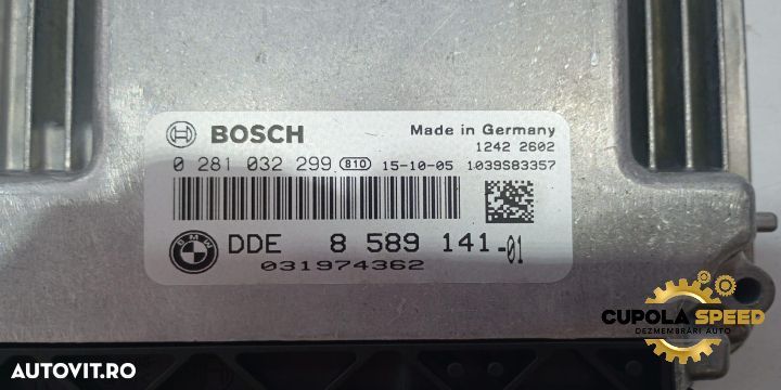 Calculator motor ECU 2.0D B47D20A 8589141-01 0281032299 BMW Seria 2 G - 2