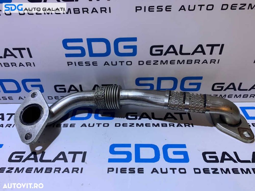 Teava Conducta Racitor Gaze Volkswagen Passat B6 1.9 TDI BKC BXE 2005 - 2010 Cod 03G131521AF [258M6] - 5