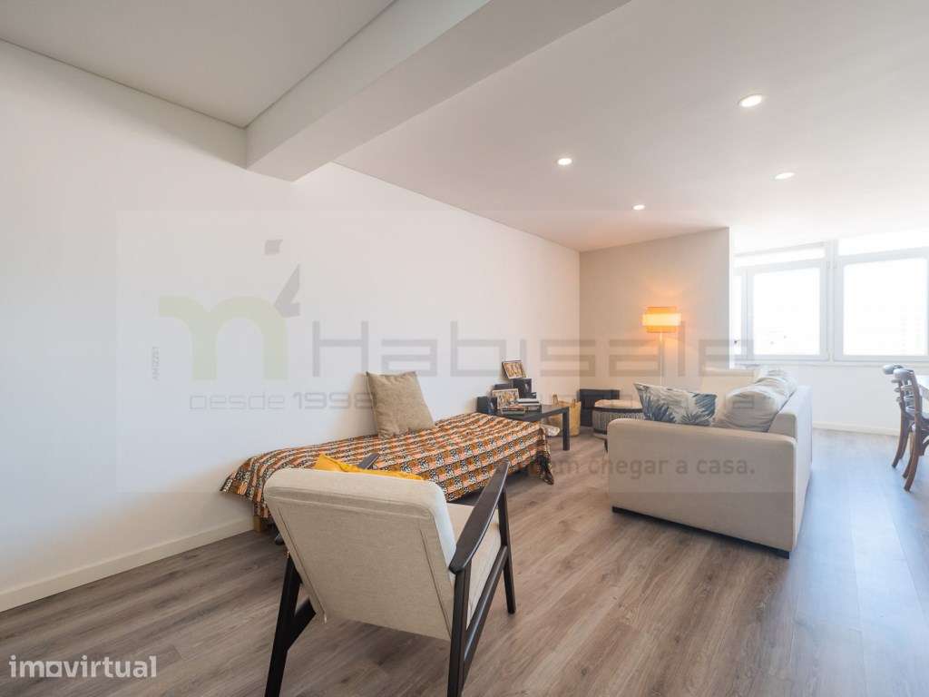 Apartamento T2+1 com terraço comum na cobertura do prédio. - Grande imagem: 4/49