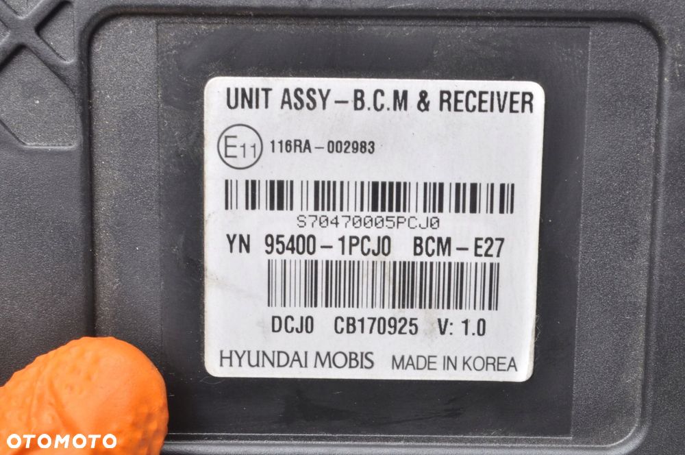 KIA VENGA MODUŁ KOMFORTU 95400-1PCJ0 LIFT - 3