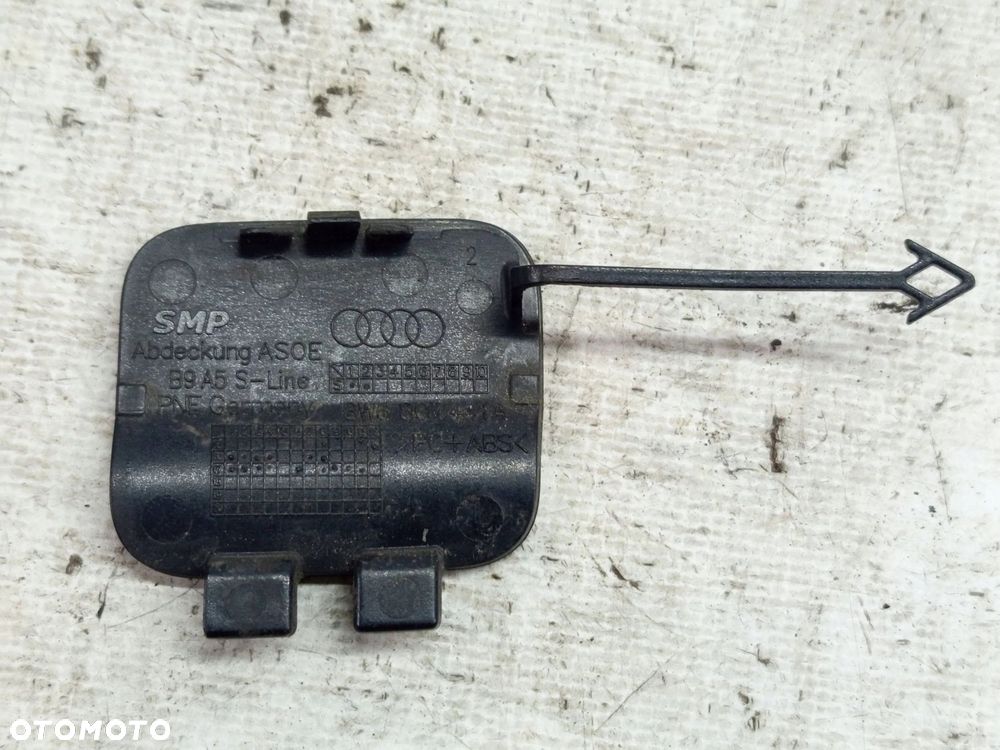 AUDI A5 F5 S-LINE ZAŚLEPKA HAKA HAK ZDERZAK TYŁ 8W6807441A LY9T - 4