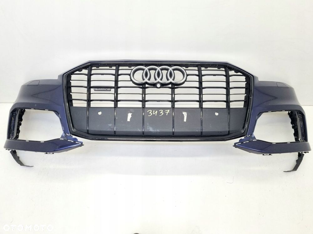audi q7 4m 4m0 lift zwykły zderzak przód przedni grill - 1