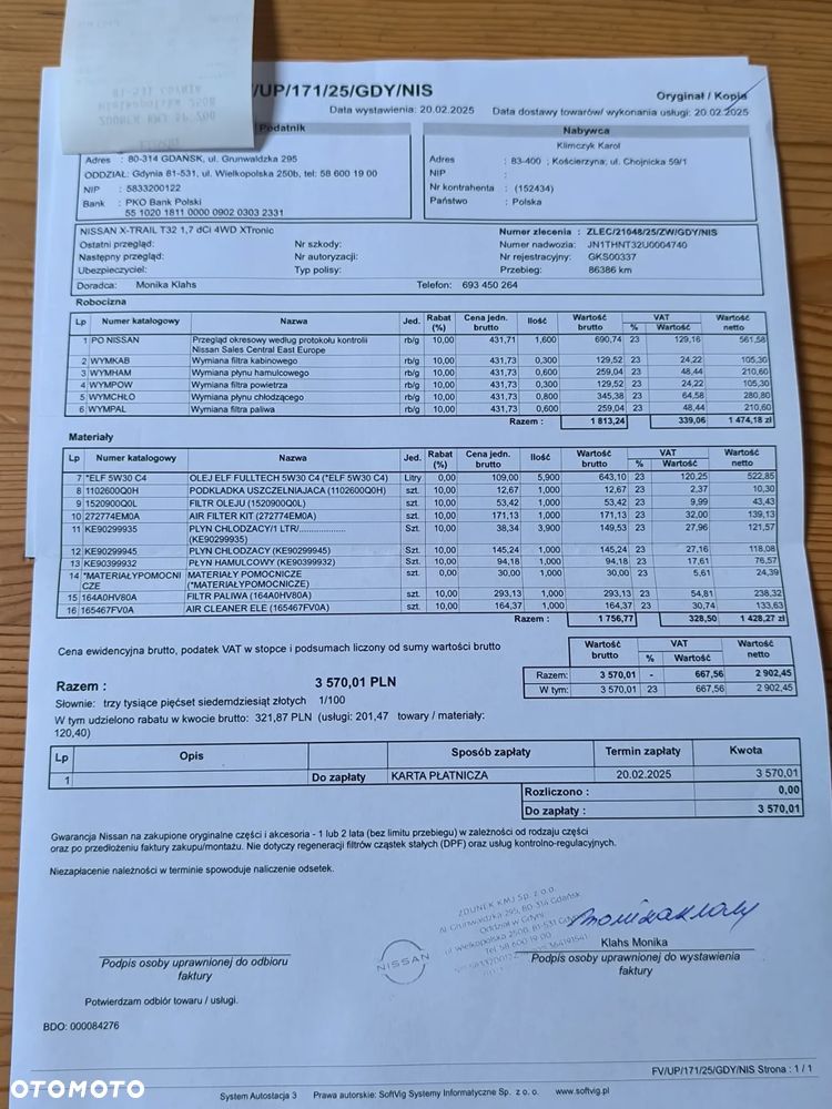 Nissan X-Trail 1.7 dCi Tekna 4WD Xtronic - 22