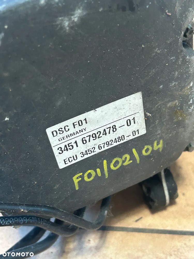 BMW F01 POMPA HAMULCOWA ABS 6792478 - 2