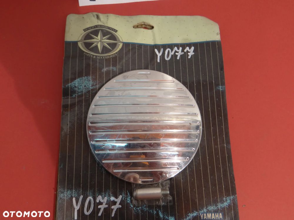 YAMAHA XV 1600 1700 ROAD STAR POKRYWA NAKŁADKA OSŁONA KOŁA PASOWEGO PULEJA Y077 - 6