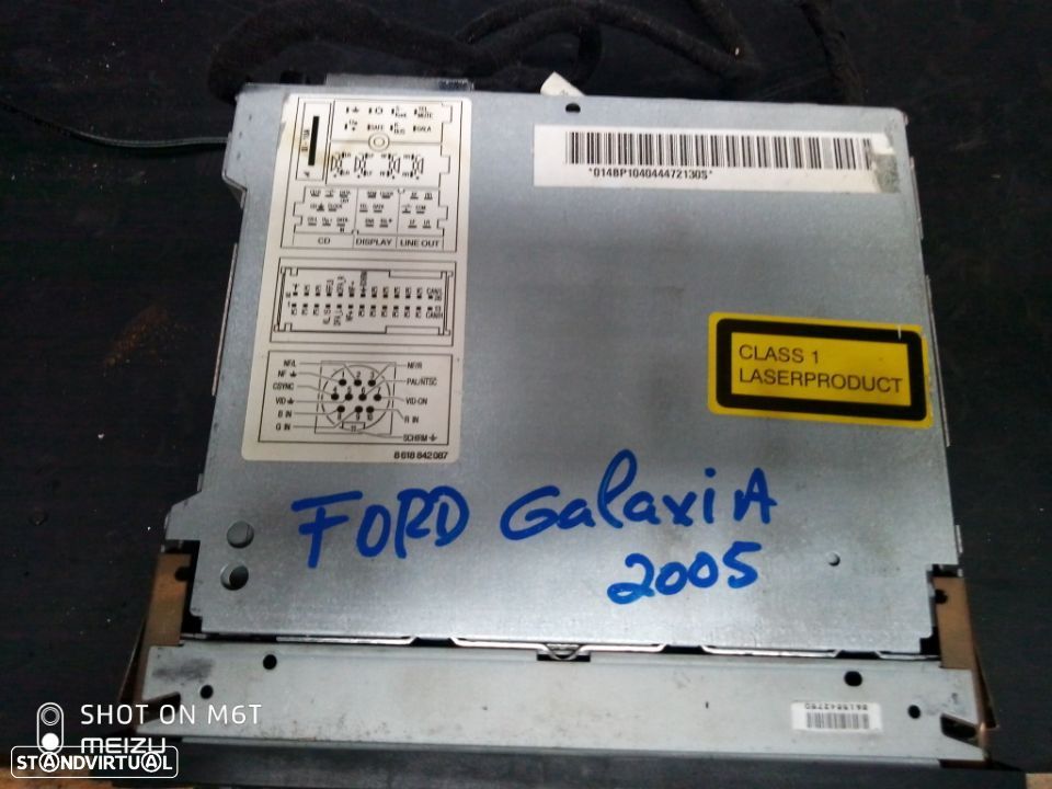 Radio Ford Galaxy 2005 c/GPS 1M21 18K931 AA /// 7612001040 - 2