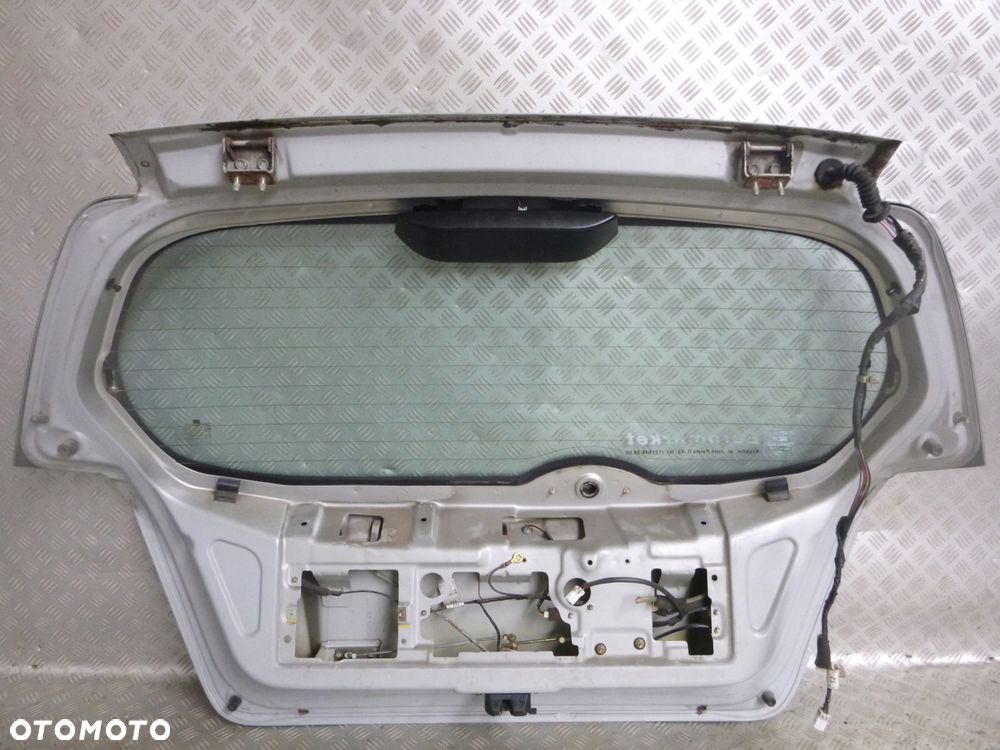 Klapa tył tylna BAGAŻNIKA Chevrolet Aveo I 2003–2007 92U Srebrny - 3