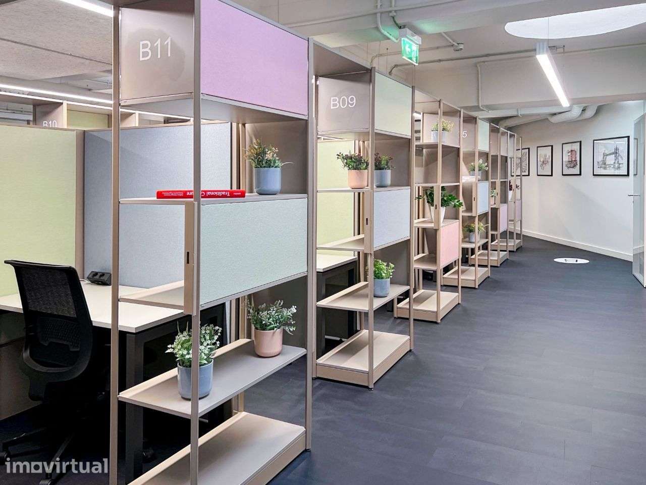 Espaço de escritório privativo para 1 pessoa em Lisbon, Braamcamp - Grande imagem: 2/10