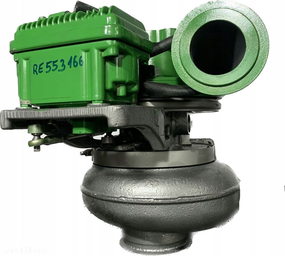 turbosprężarka 6068h john deere re553166 12709881022 + rabat 2500zł opis - 1