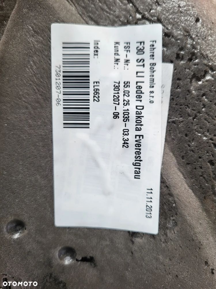 Bmw f30 tapicerka fotele sport skóra pamięć rolety - 23