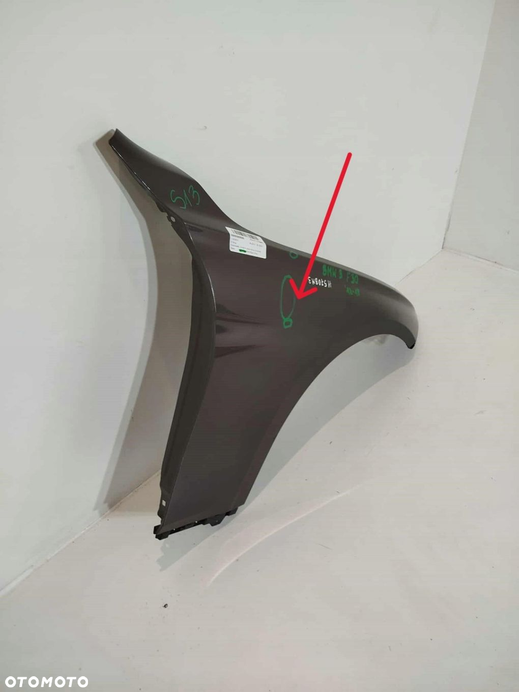 BŁOTNIK PRAWY PRZEDNI BMW 3 F30 F31 11-18 - 3