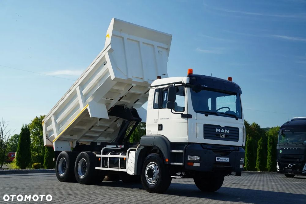 MAN TGA 33.440 / 6x6 / HYDRODRIVE / WYWROTKA TYLNOZSYPOWA / MANUAL - 7