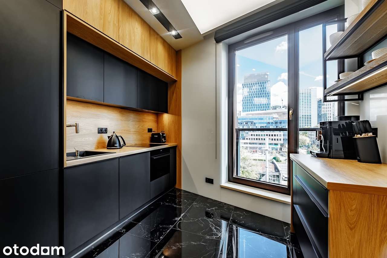 Nowoczesny Premium Apartament z pięknym widokiem na Warszawskie City