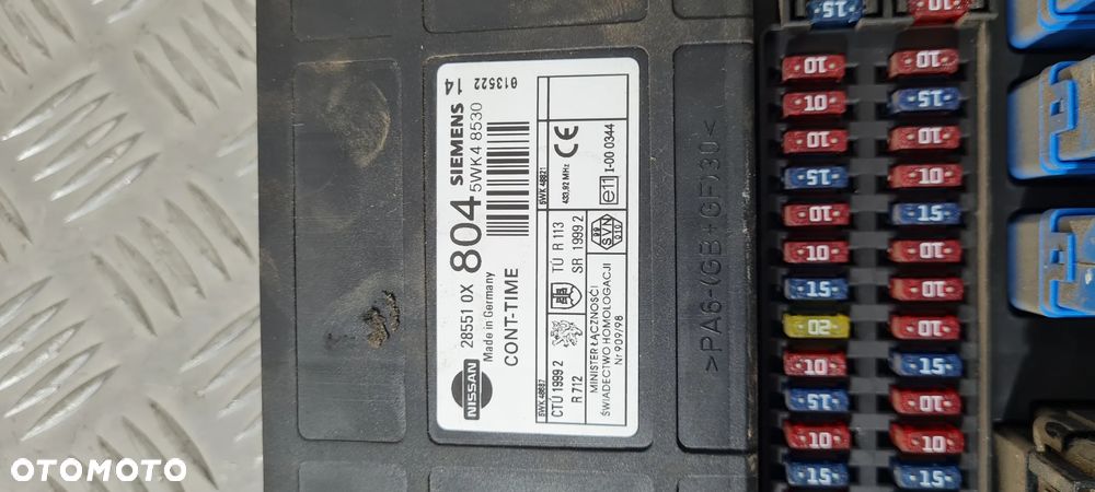 Nissan Terrano II Skrzynka Bezpieczników - 11