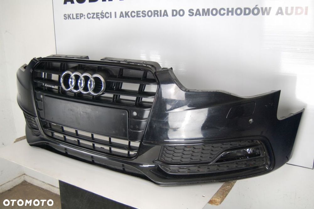 ZDERZAK AUDI A5 S-LINE LIFT 8T 2012-2016 BLACK 8T0 - 4