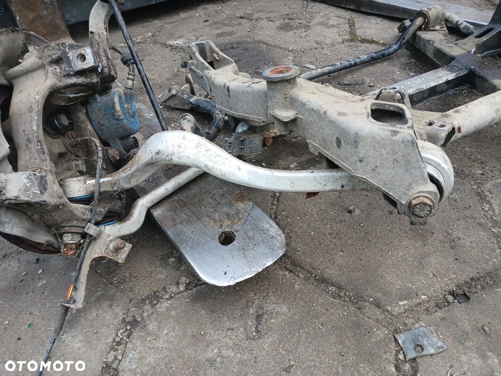 Wózek belka przód przednia BMW E39 3.0D wachacz prawy lewy zwrotnica zacisk drążek stabilizatora - 4