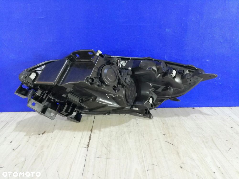 Renault Scenic III 09/13 lampa reflektor przód prawa ślizg soczewka Anglik - 3