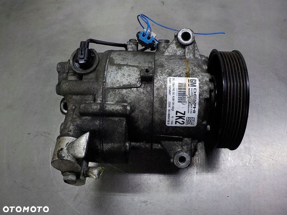 OPEL ASTRA J 2.0 CDTI SPRĘŻARKA KLIMATYZACJI 13250607 ZK2 - 1