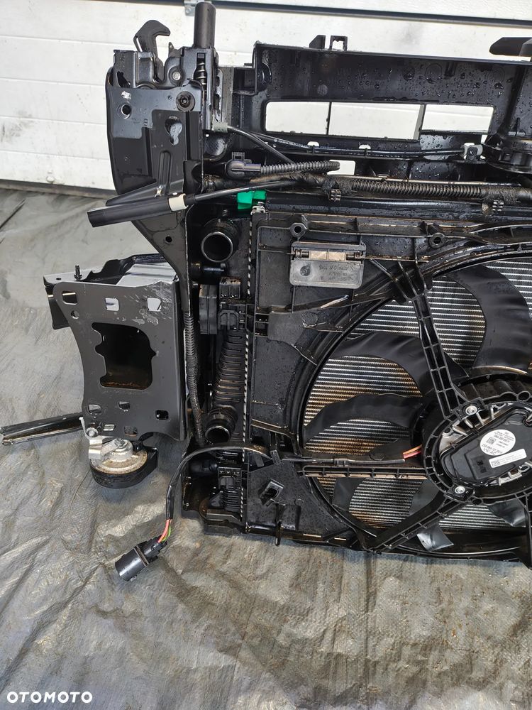 VW CADDY V 2K7 FORD CONNECT MK3 pas przedni chłodnice KOMPLET wentylatory 2.0 TDI 22 ROK  18 tys przbiegu KOMPLET - 5