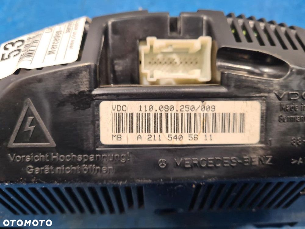 MERCEDES-BENZ W211 2.7 CDI LICZNIK A2115405611 - 6
