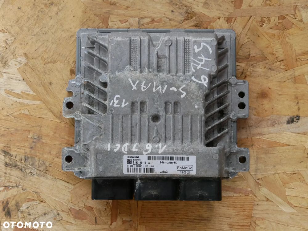 STEROWNIK SILNIKA FORD S-MAX 1.6 TDCI 13' BG91-12A650-FK - 1