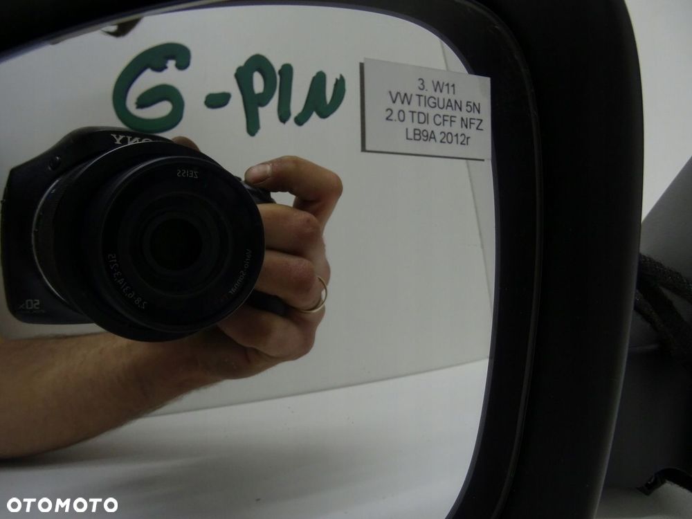 LUSTERKO ZEWNĘTRZNE LEWE PRZÓD VW TIGUAN 5N LB9A 6 PIN 11-16R - 8