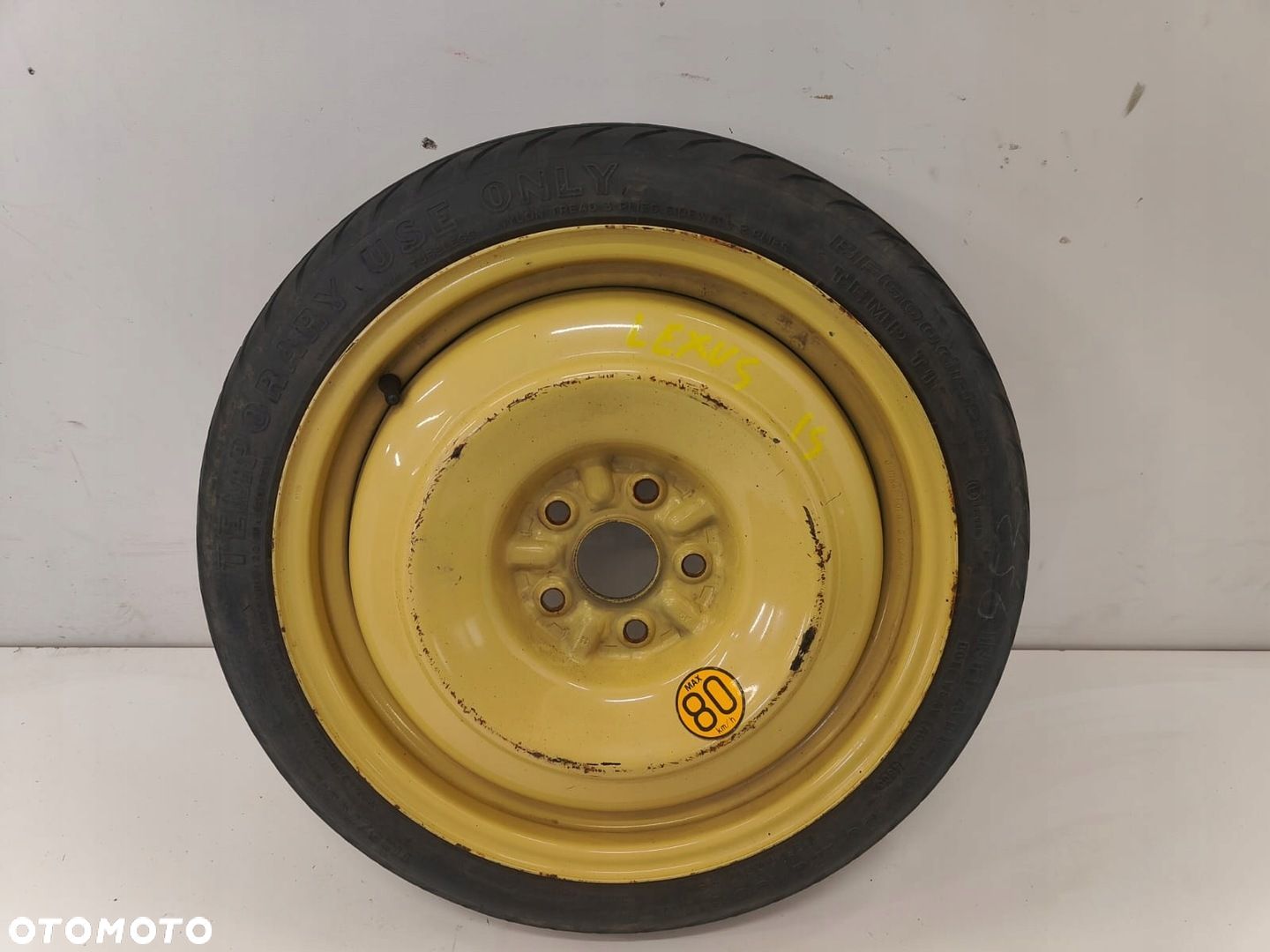 Lexus is 5x114.3 125/50 r17 goodrich KOŁO ZAPASOWE DOJAZDOWE - 1