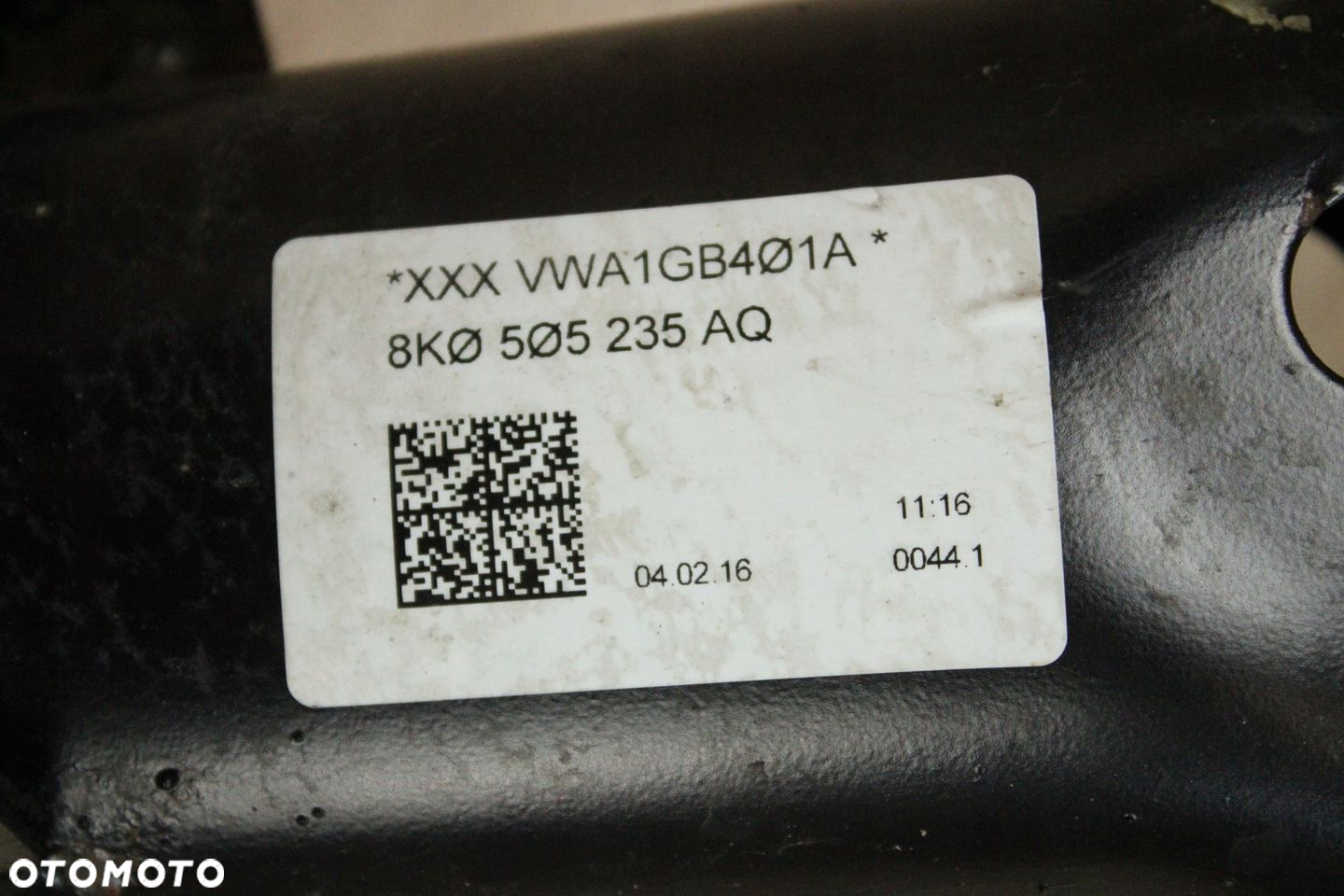 ORYGINALNY WÓZEK SANKI ZAWIESZENIA TYŁ AUDI A5 8T QUATTRO 8K0505235AQ 14km - 4