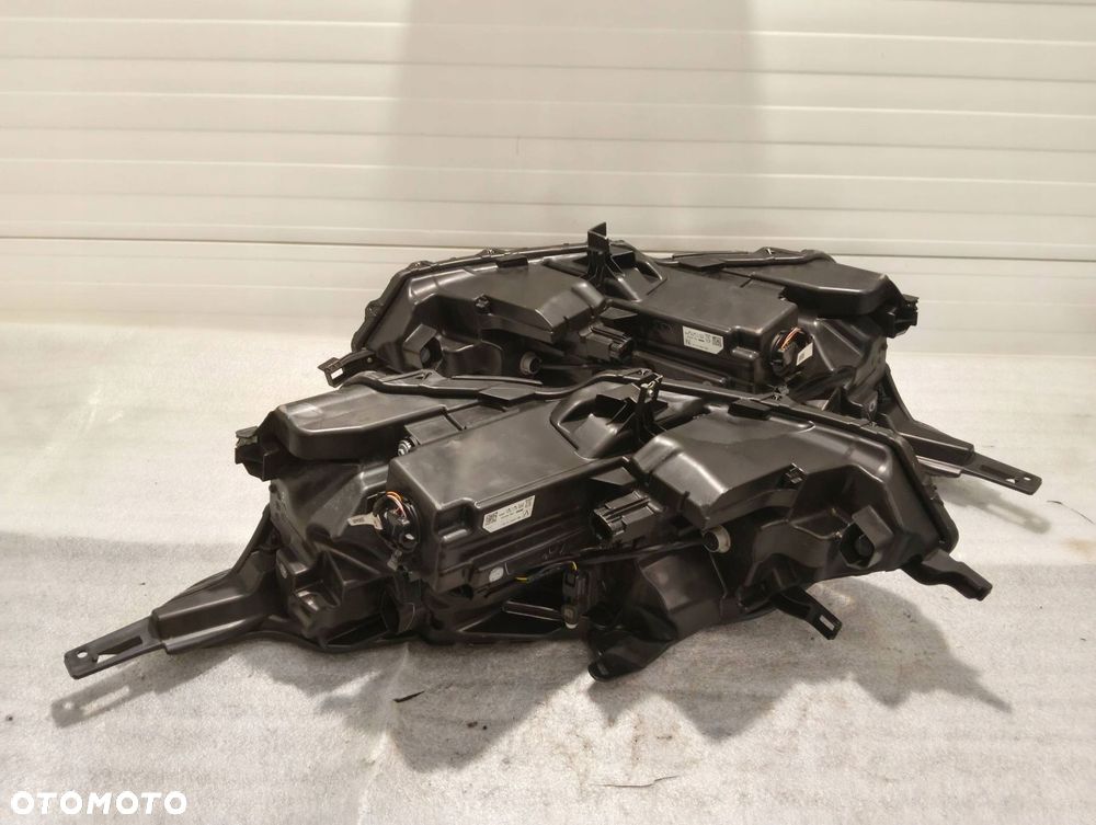 nissan qashqai j12 full led komplet lamp przednich żółta naklejka 100-8d02g - 12