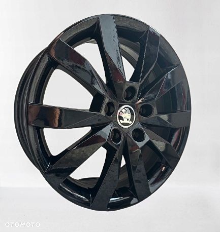 Felgi Alu Skoda Octavia 5x112 17 6,5J ET 48 Czarny połysk - 2