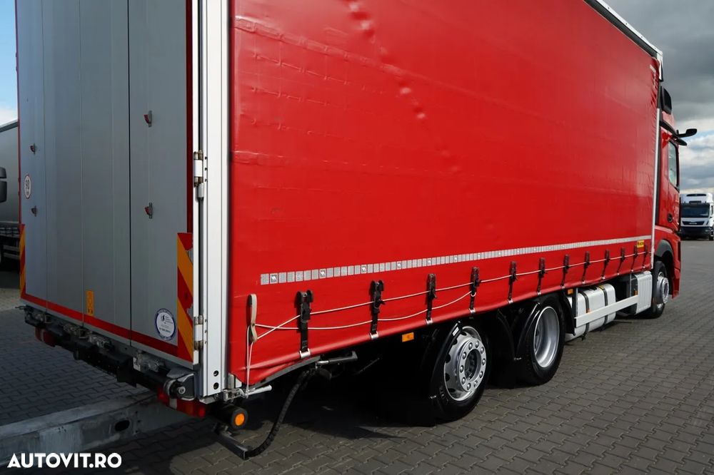 Mercedes-Benz ACTROS 2545 / TANDEM COMBINAT 120 M3 / TRANSIT / 6x2 / PUNTE RIDICATĂ / BIG SPACE / WIELTON / 2021 - 12