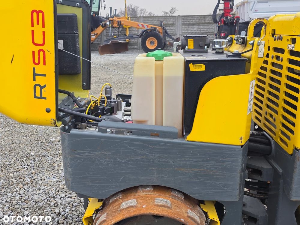 Wacker Neuson RTSC3 walec okołkowany zdalnie sterowany, silnik KUBOTA - 14