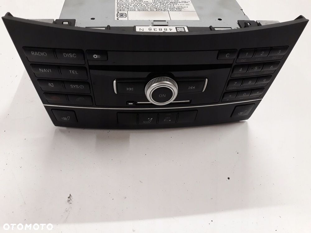 Radio cd nawigacja A2129063001 MERCEDES W212 10- - 2