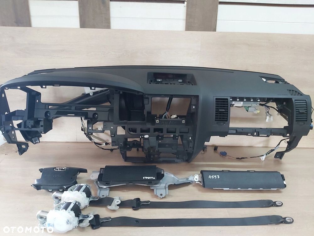Toyota Tundra II 07 - 14 DESKA Air Bag pasy Poduszka kierowcy Kolanowa - 1