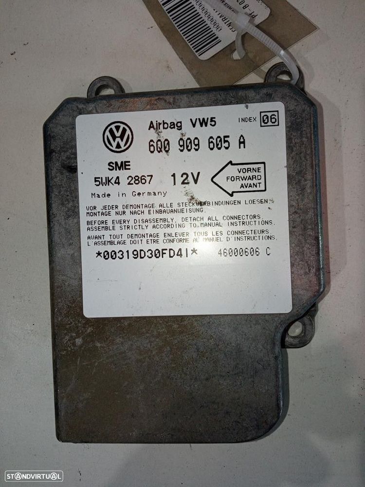 CENTRALINA AIRBAG VOLKSWAGEN GOLF IV VARIANT 2001 -6Q0909605A - 3