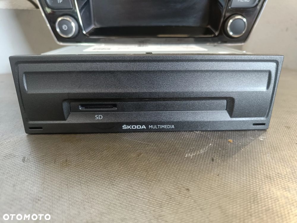 Radio Skoda Fabia 3 III Wyświetlacz Jednostka Czytnik 5Q0035842C 6V0919604B - 2