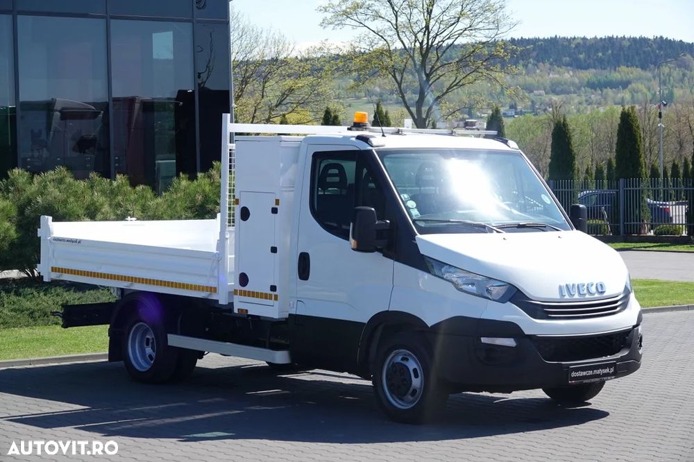 Iveco DAILY 35-160 / BASCULATOR SPATE / DUBLU / MANUAL / IMPORTAT - 10