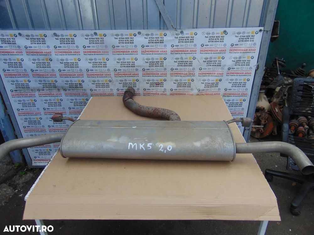 Toba Ford Mondeo mk5 evacuare dubla mondeo 5 an 2014-2022 - 4